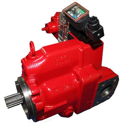 Kawasaki M3X-RG series motor in red